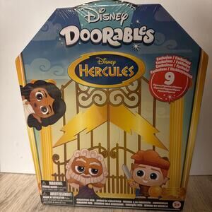 Disney Doorables Hercules Collector Pack, Collectible Figures 9PCS New Sealed